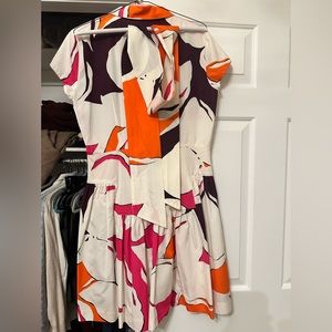 Diane von Frustanberg multicolor dress